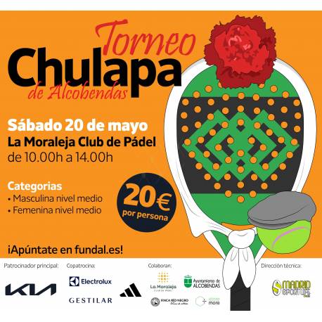 Torneo pádel chulapa 20 mayo 2023