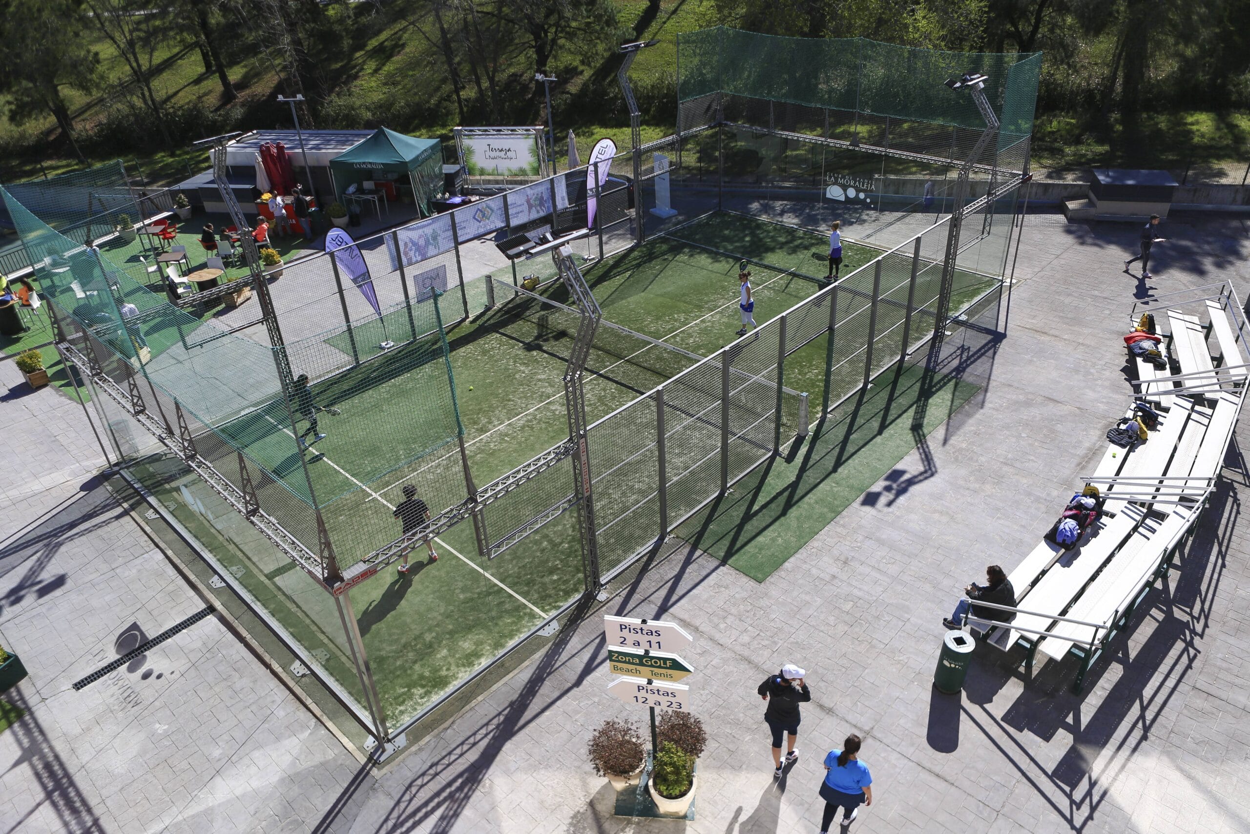 Organización de torneos de pádel